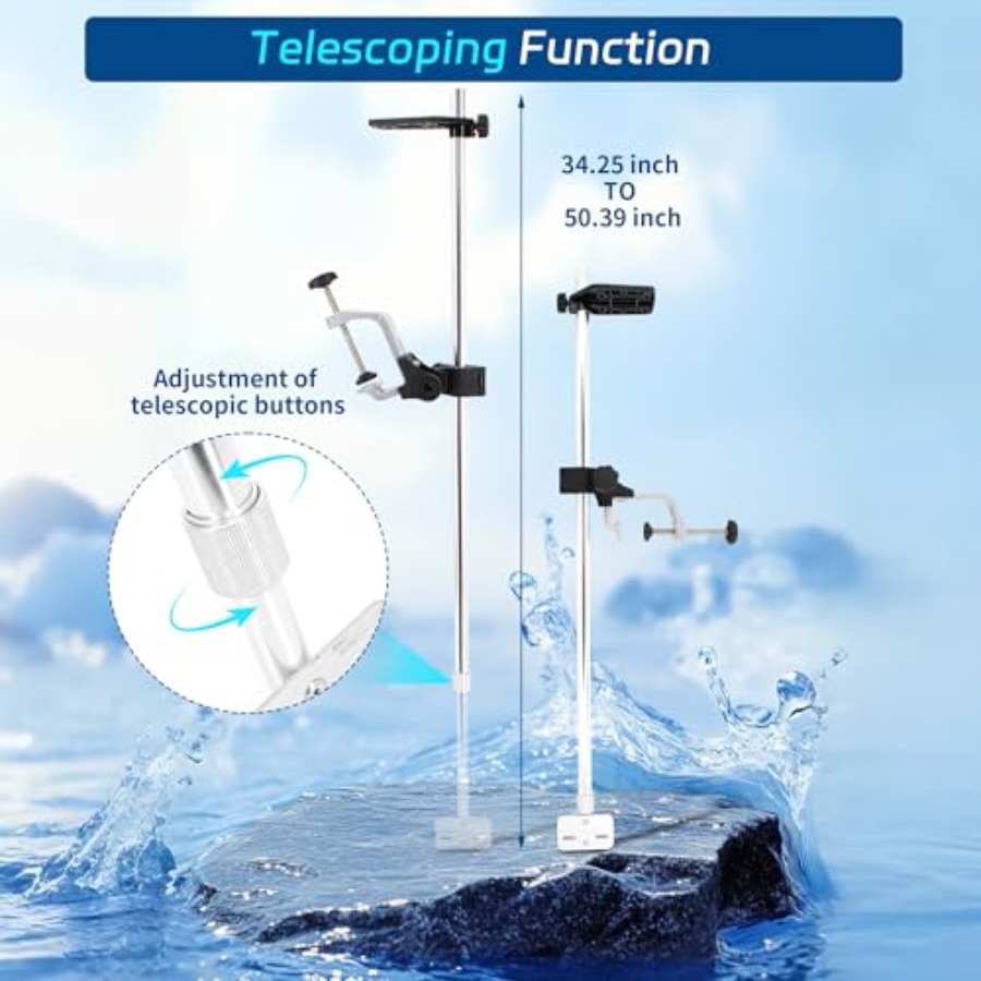 Telescopic Portable Fish Finde - Fish Finder Transducer avaliação e preço