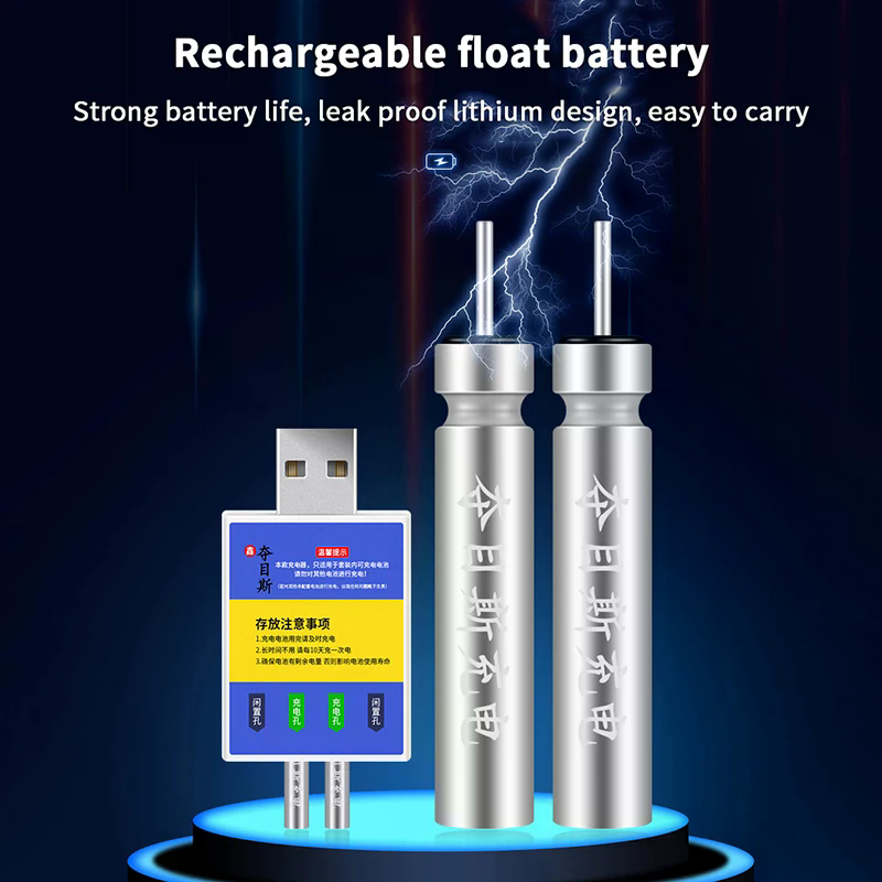 Float Rechargeable Battery CR4 - Fish Finder Charger avaliação e preço