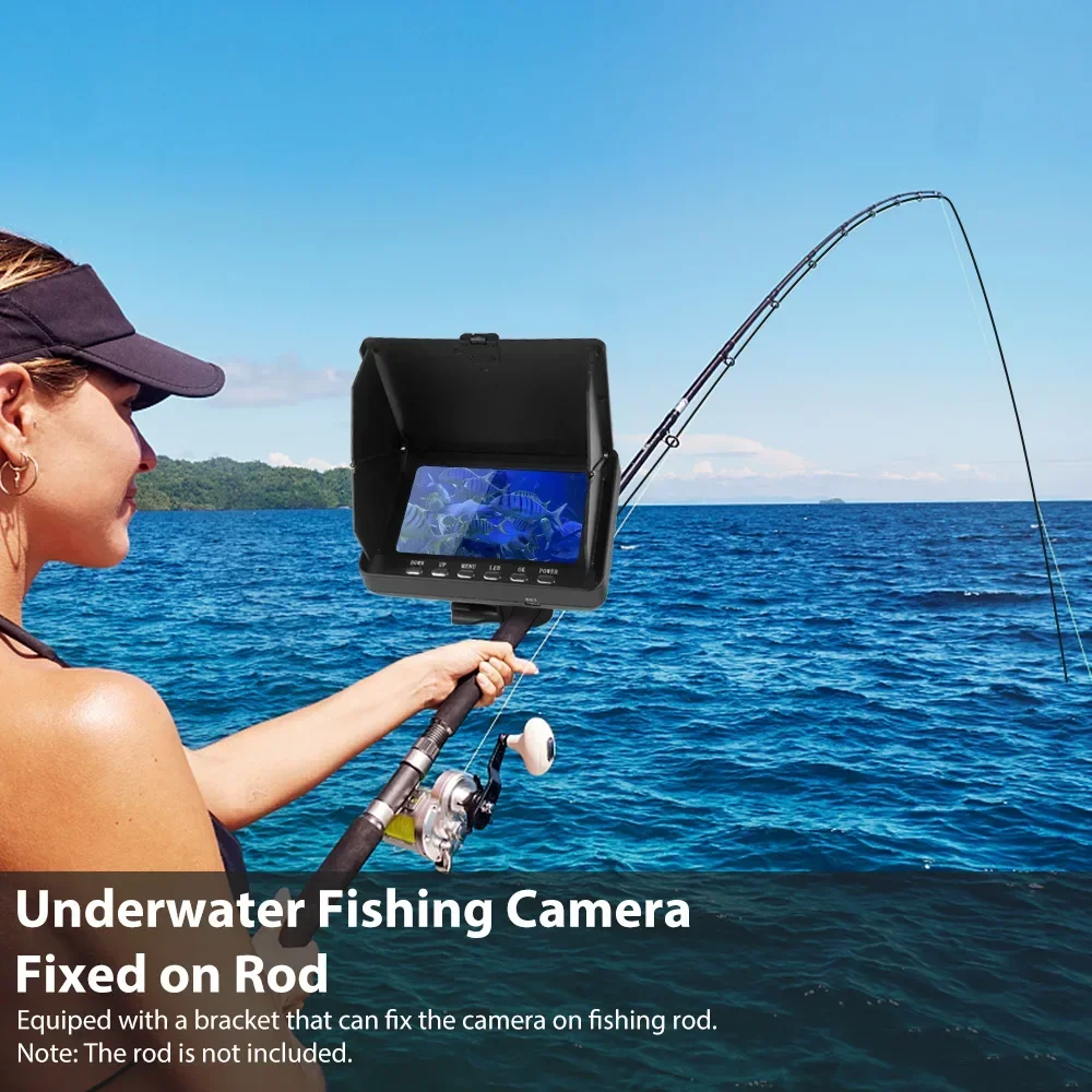 Fish Finder 5.0 Inch LCD Displ - Fishing Camera avaliação e preço
