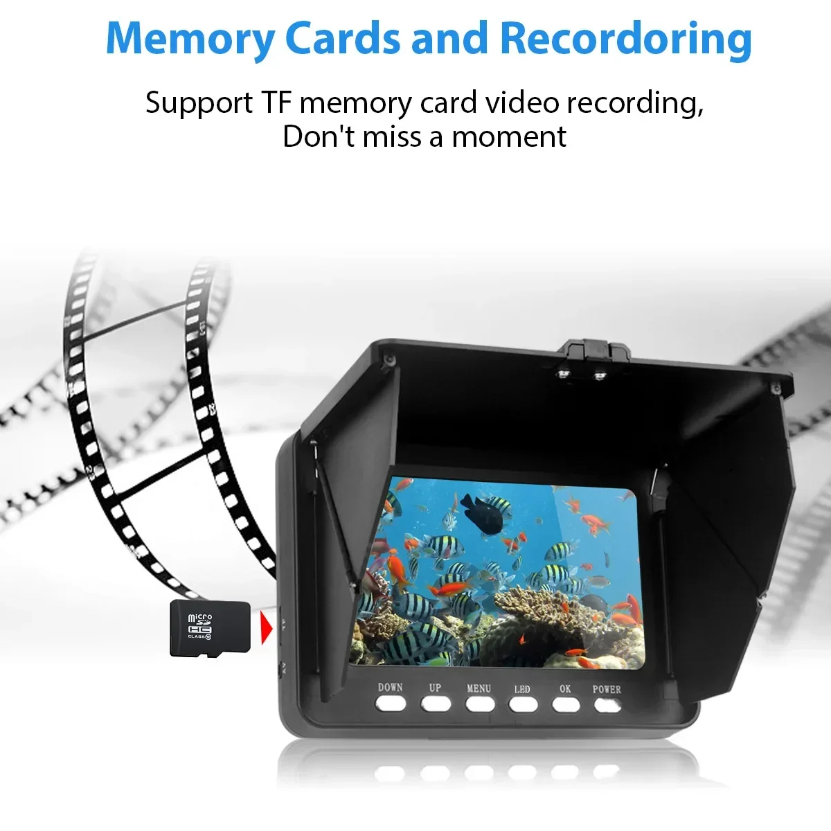 Fish Finder 5.0 Inch LCD Displ - Fishing Camera avaliação e preço