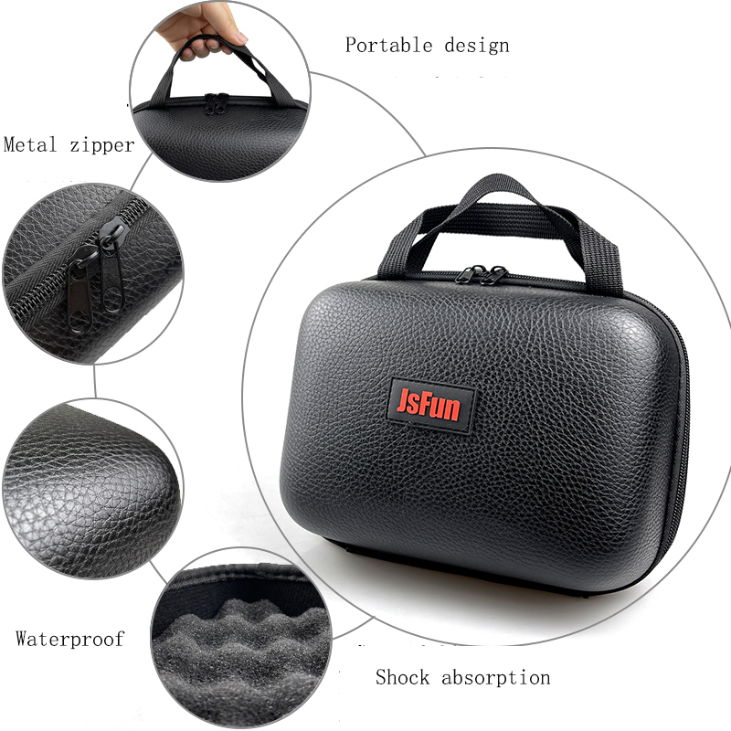 S/M/L Spinning Fishing Bag PU  - Fish Finder Case avaliação e preço