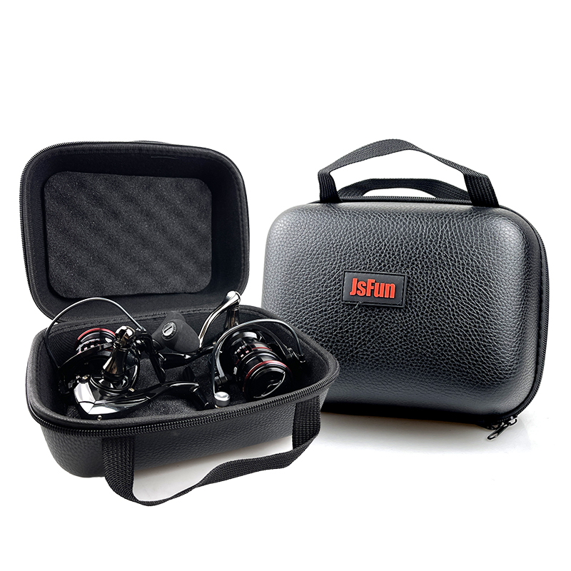 S/M/L Spinning Fishing Bag PU  - Fish Finder Case avaliação e preço