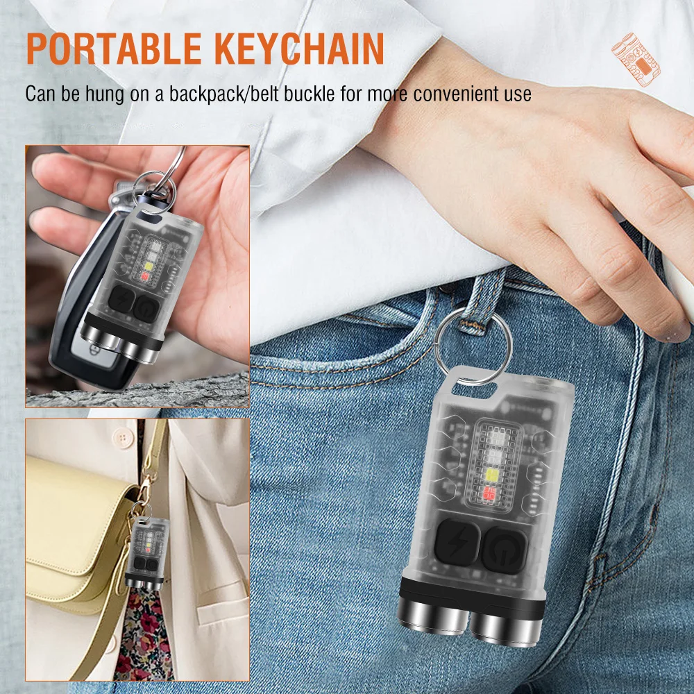 BORUiT V3 LED Keychain Portabl - Fishing Light avaliação e preço