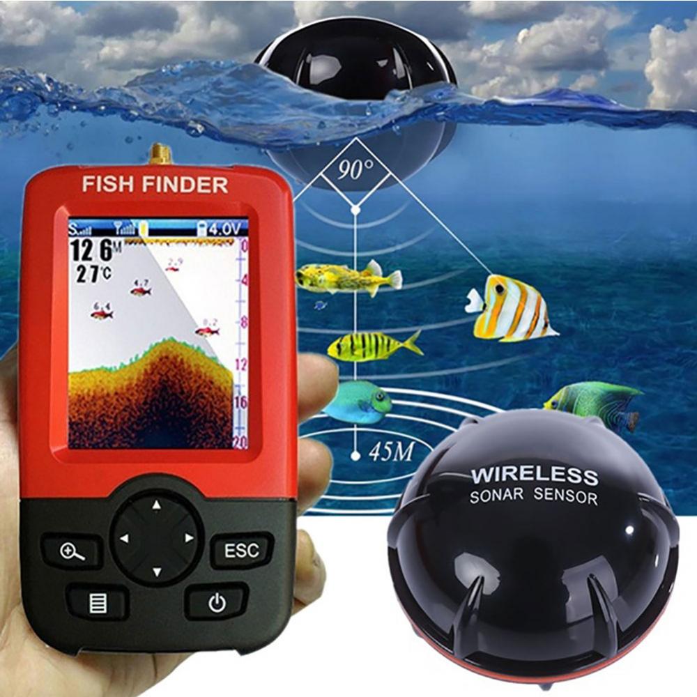 Lake Sea Fishing Smart Portabl - Fish Finder Portable avaliação e preço