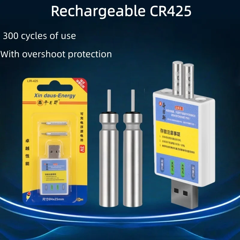 CR425 Float Rechargeable Batte - Fish Finder Charger avaliação e preço