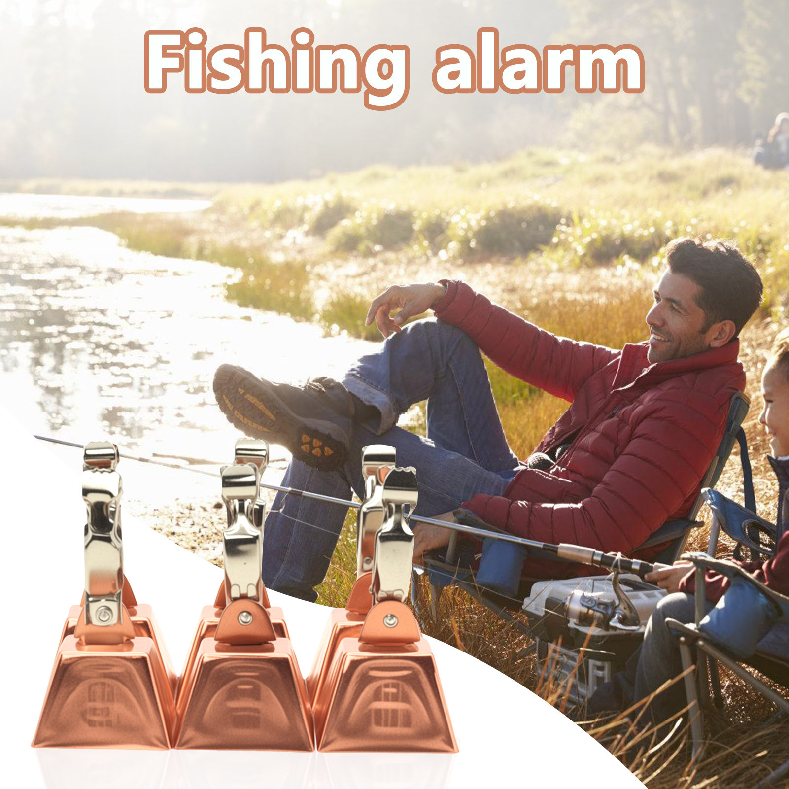 Fishing Bell Alarm Stainless S - Bite Indicator avaliação e preço