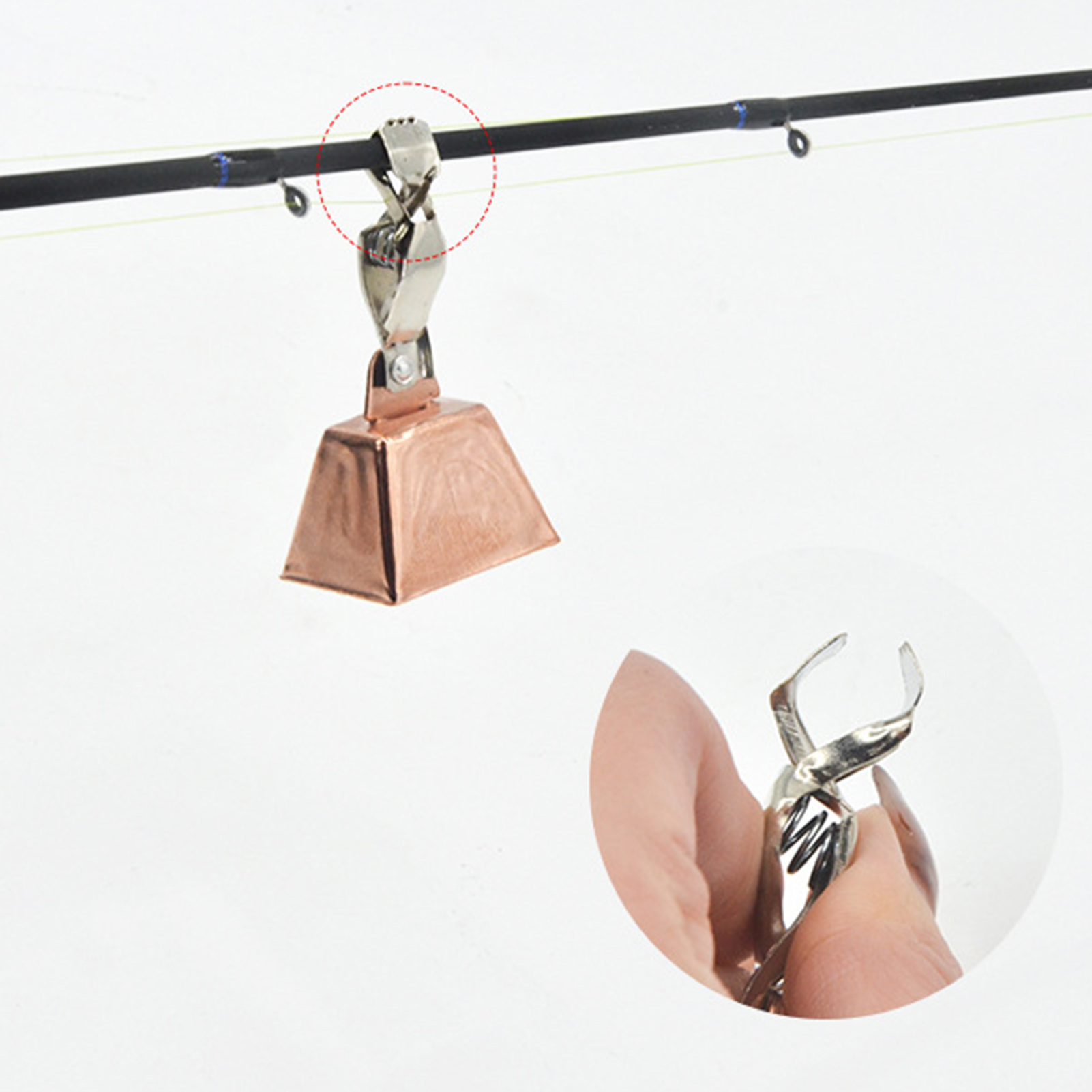 Fishing Bell Alarm Stainless S - Bite Indicator avaliação e preço