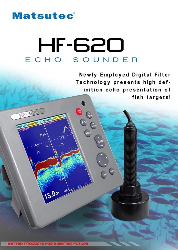 Matsutec 6-inch HF-620 MARINE  - Fish Finder avaliação e preço