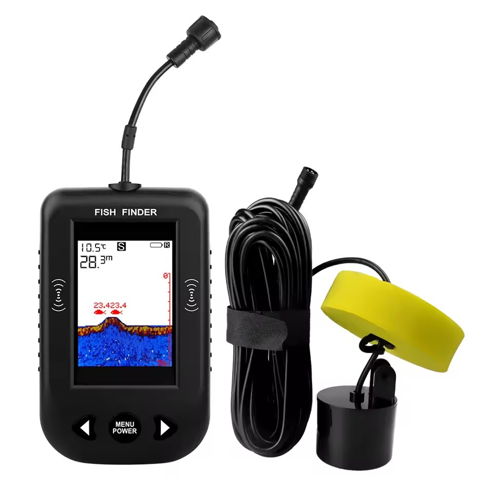 Alarm 100M Portable Sonar Fish - Fish Finder Transducer avaliação e preço