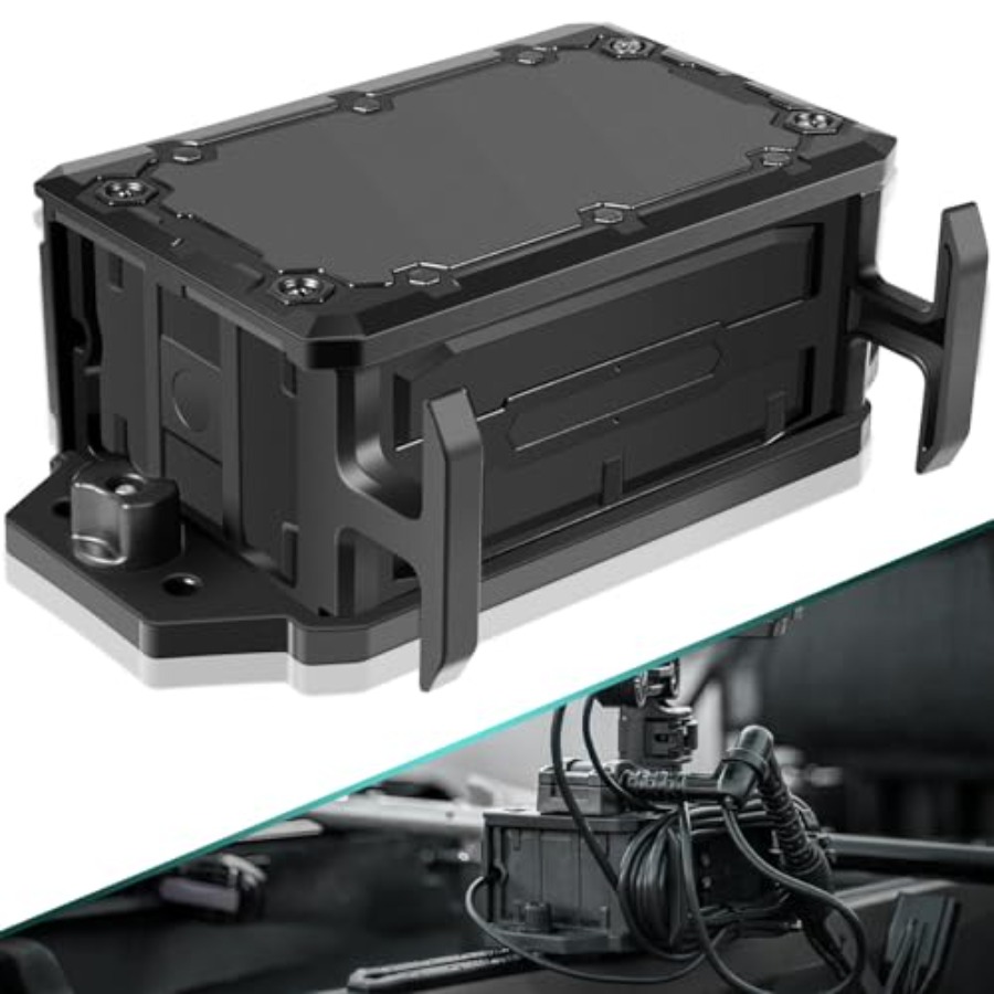 Track Mounted Battery Box for  - Fish Finder Mount avaliação e preço