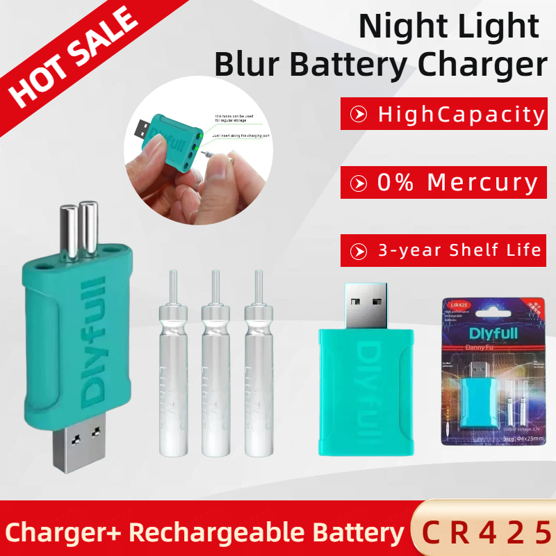 Luminous Float CR425 LIR425 Re - Fish Finder Charger avaliação e preço