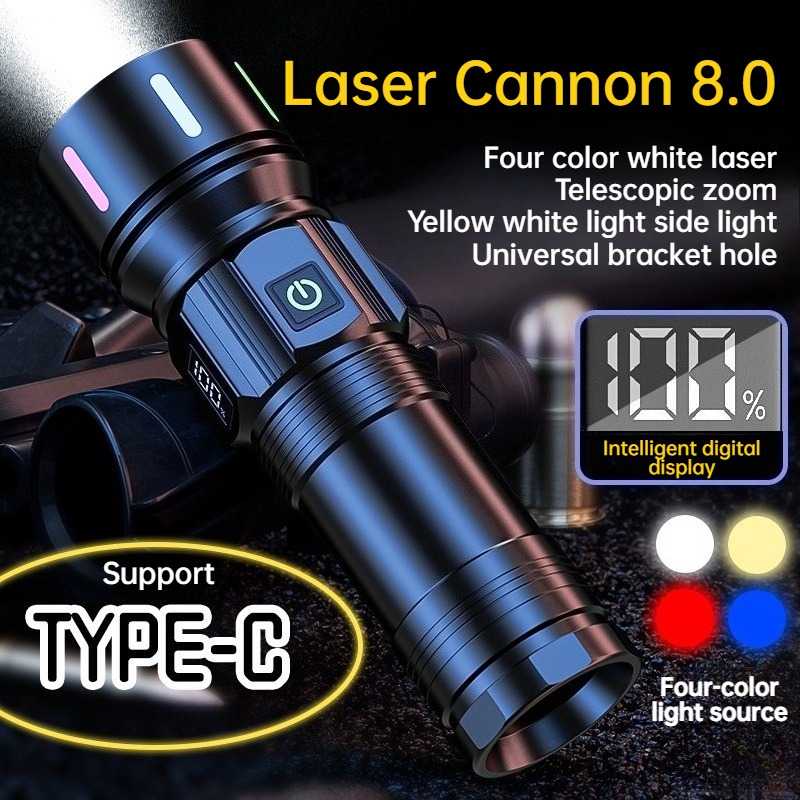 Strong Light LED Flashlight Te - Fishing Light avaliação e preço