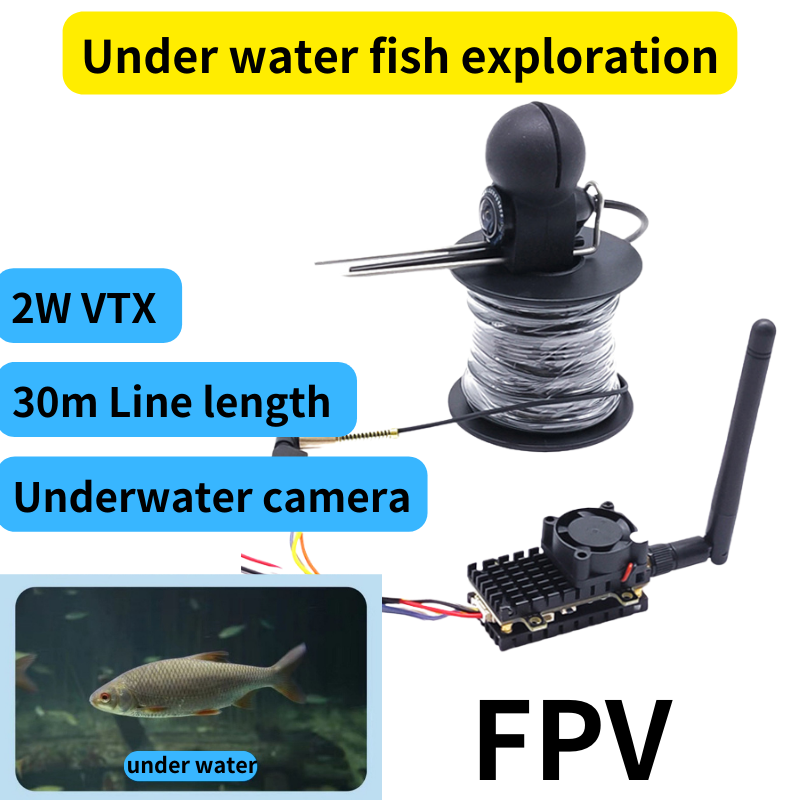 2W image transmission wireless - Fishing Camera avaliação e preço