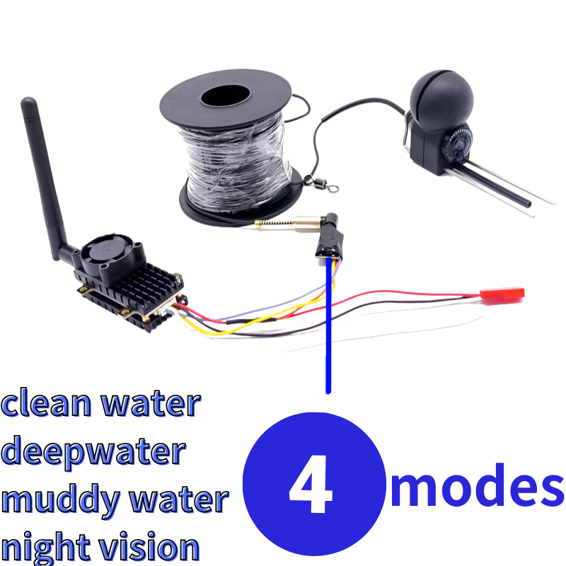 2W image transmission wireless - Fishing Camera avaliação e preço