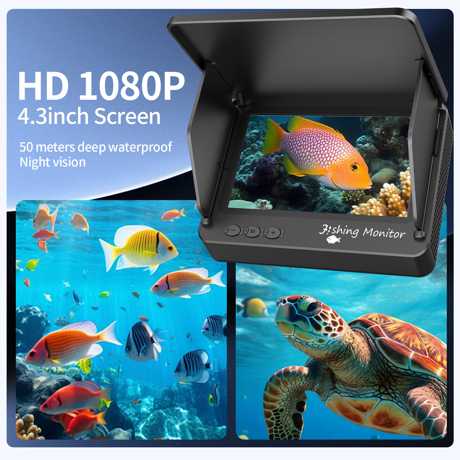 Underwater Fishing Camera 1080 - Fish Finder Portable avaliação e preço