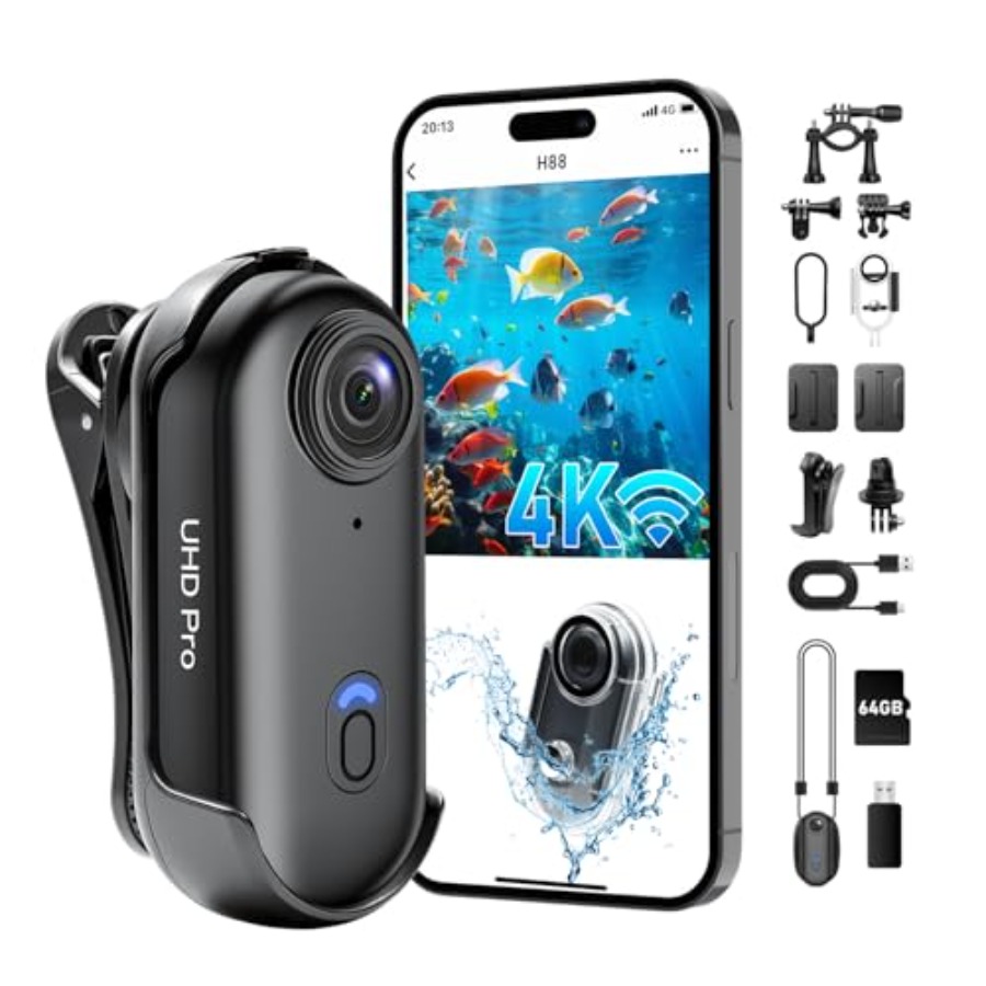 4K Action Camera for Cycling H - Fishing Camera avaliação e preço