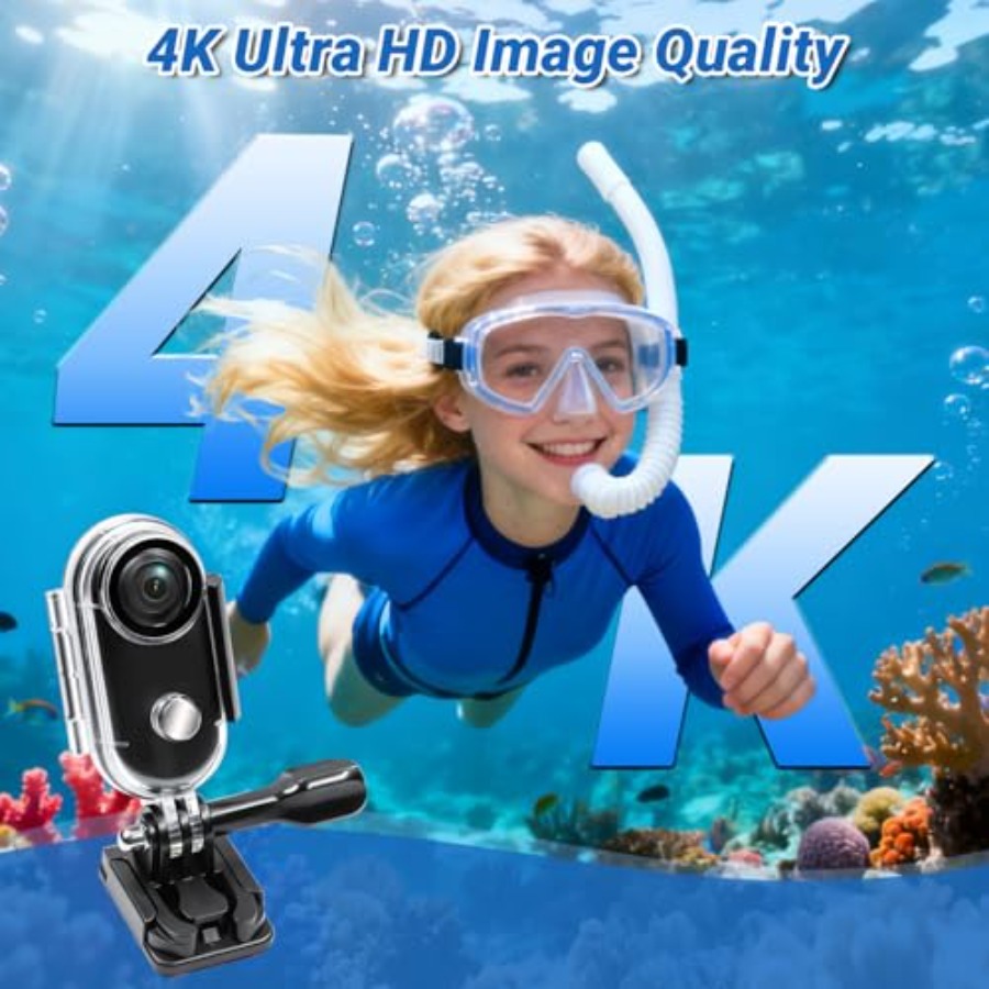 4K Action Camera for Cycling H - Fishing Camera avaliação e preço