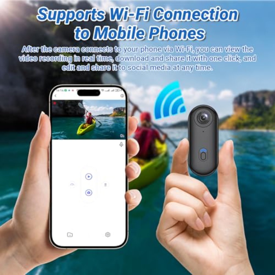 4K Action Camera for Cycling H - Fishing Camera avaliação e preço