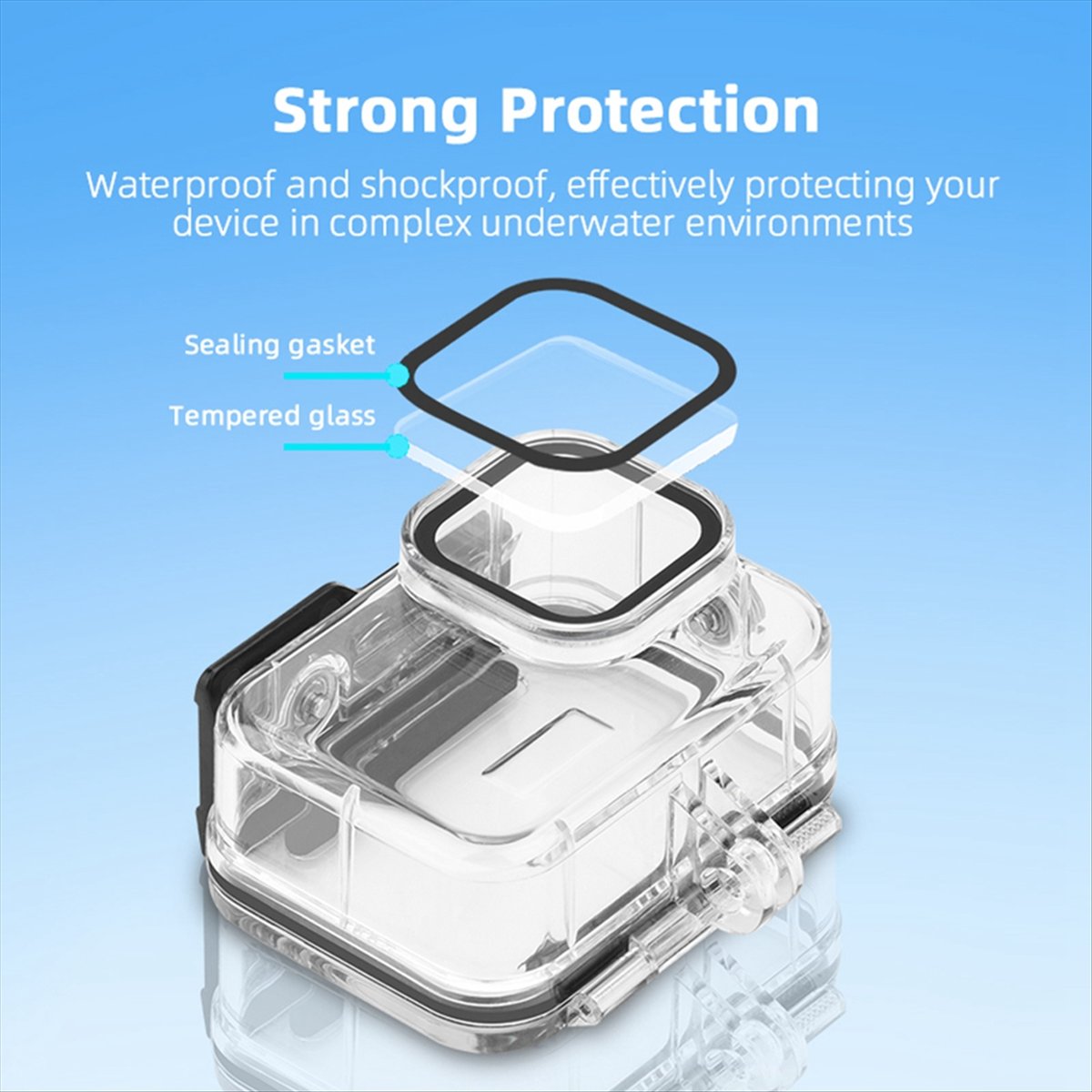 M05K 60M Waterproof Case for G - Underwater Camera avaliação e preço