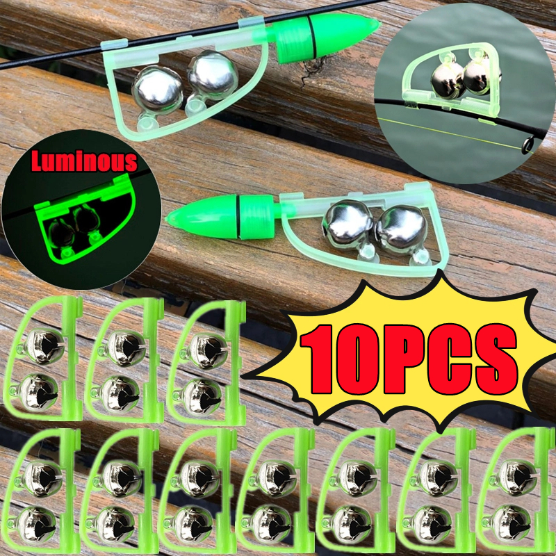 New 1-10PCS Luminous Light Twi - Bite Indicator avaliação e preço