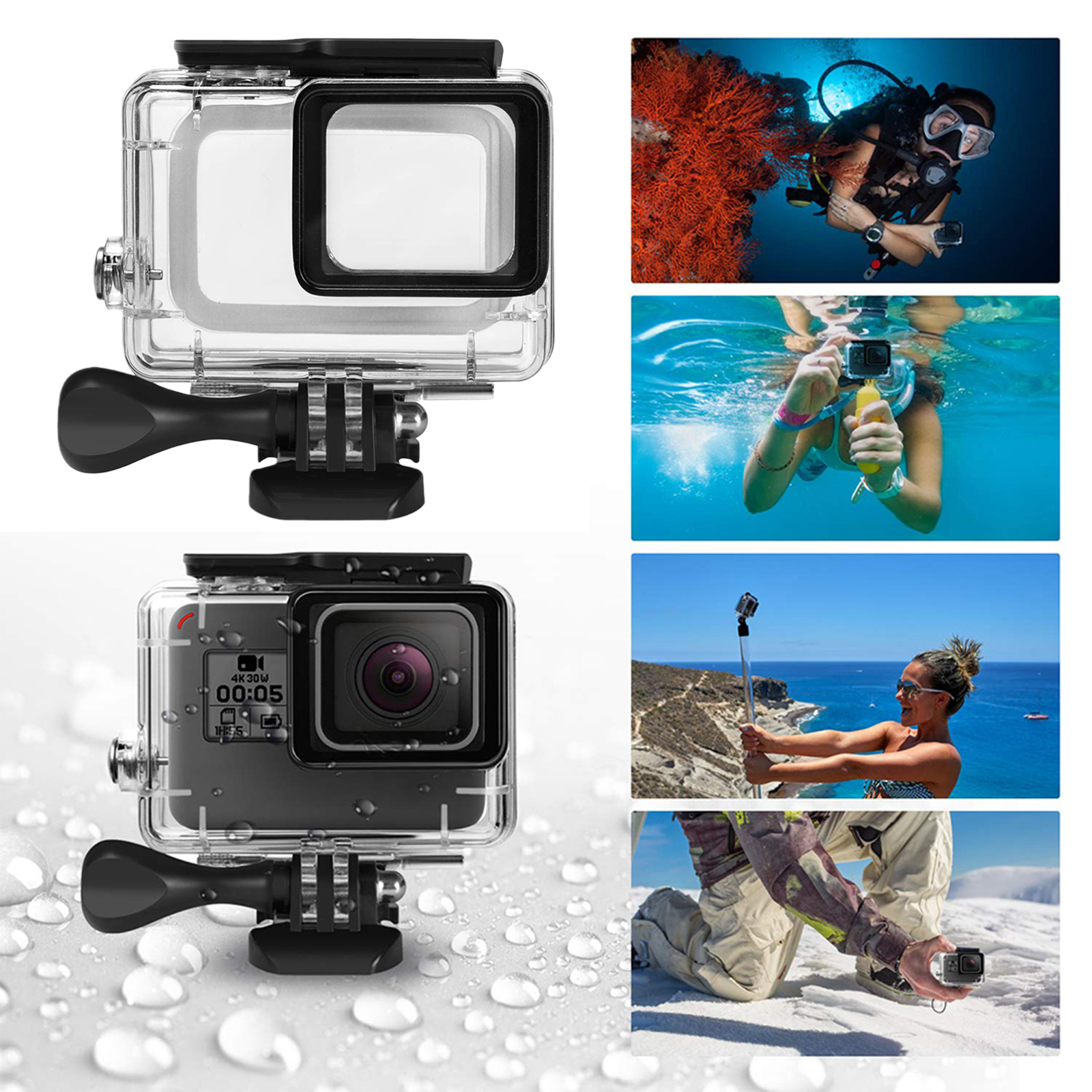 148FT/45M Underwater Diving Ca - Underwater Camera avaliação e preço