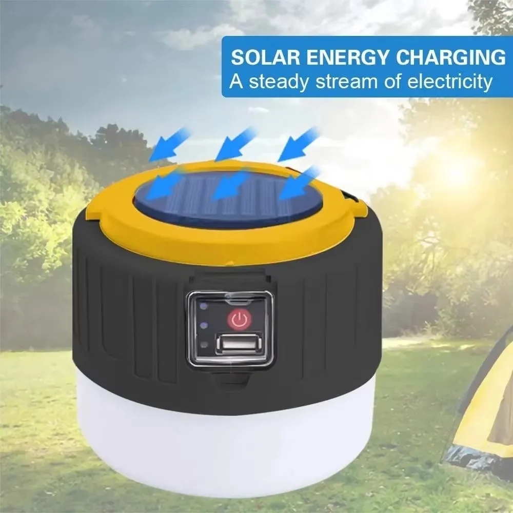 Solar Camping Lantern Recharge - Fishing Light avaliação e preço