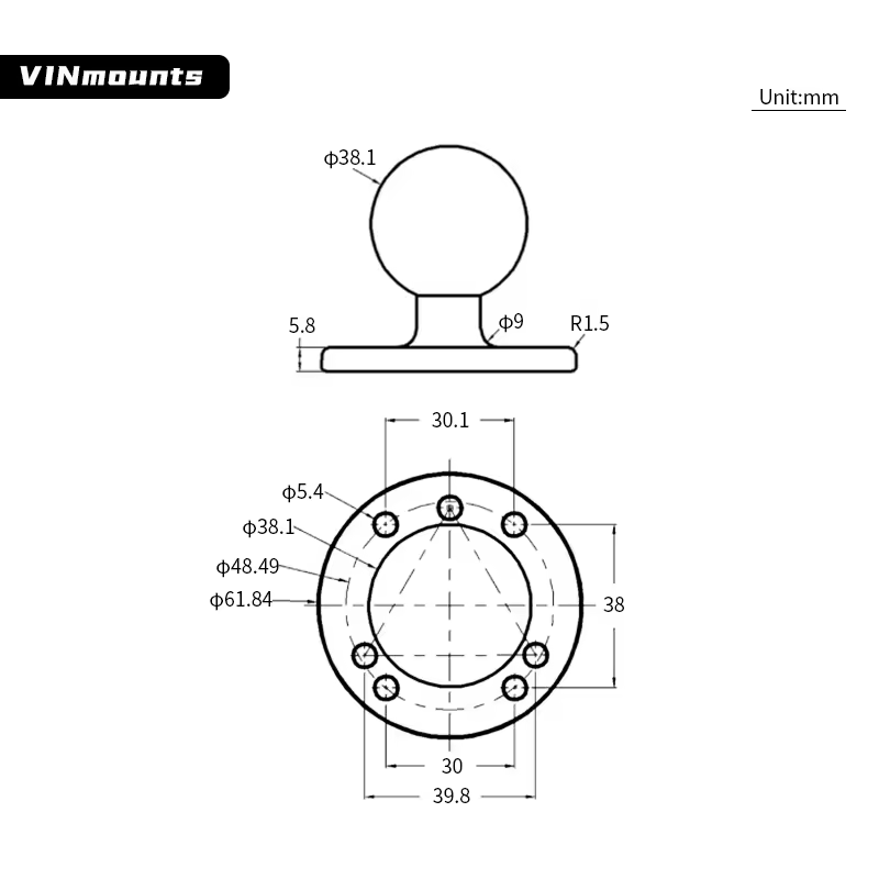 Universal Marine Electronic fi - Fish Finder Mount avaliação e preço