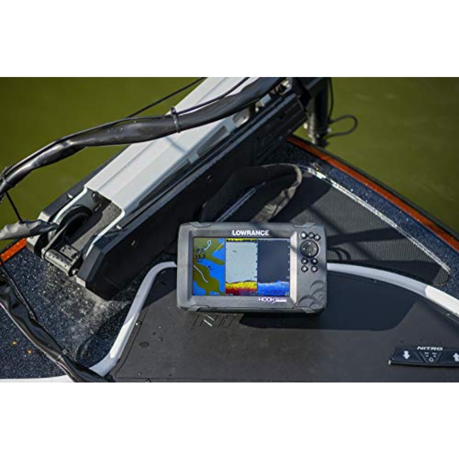 5-inch Fish Finder with SplitS - Fish Finder Transducer avaliação e preço