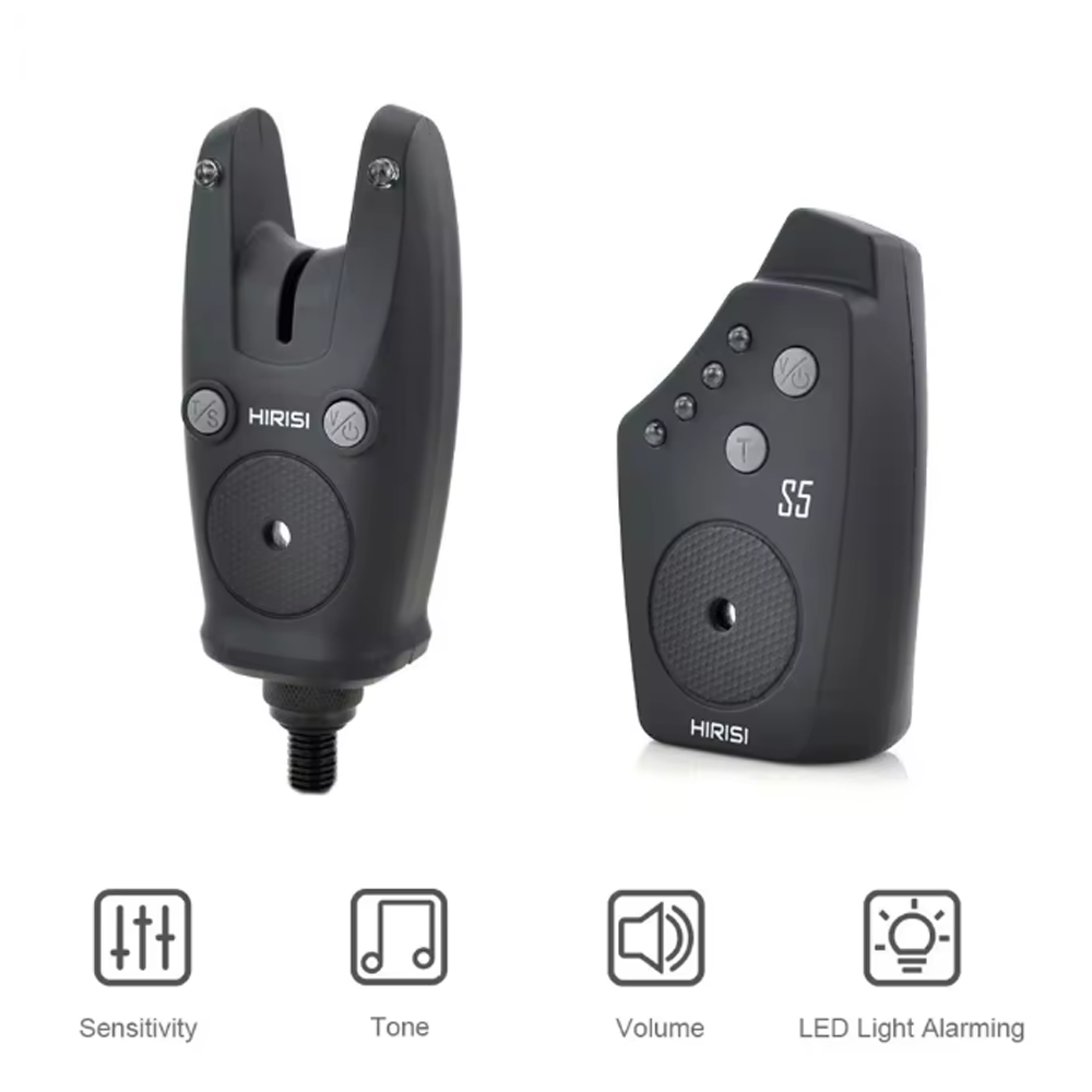 Hirisi S5 Carp Fishing Bite Al - Bite Indicator avaliação e preço