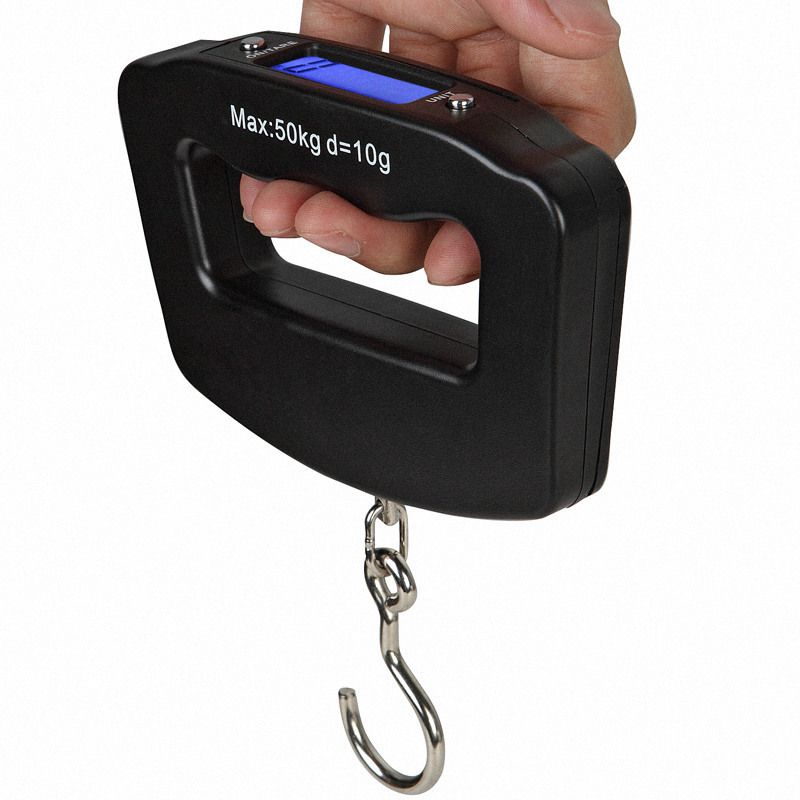 50kg Digital Fishing Scale Han - Fish Finder Battery avaliação e preço