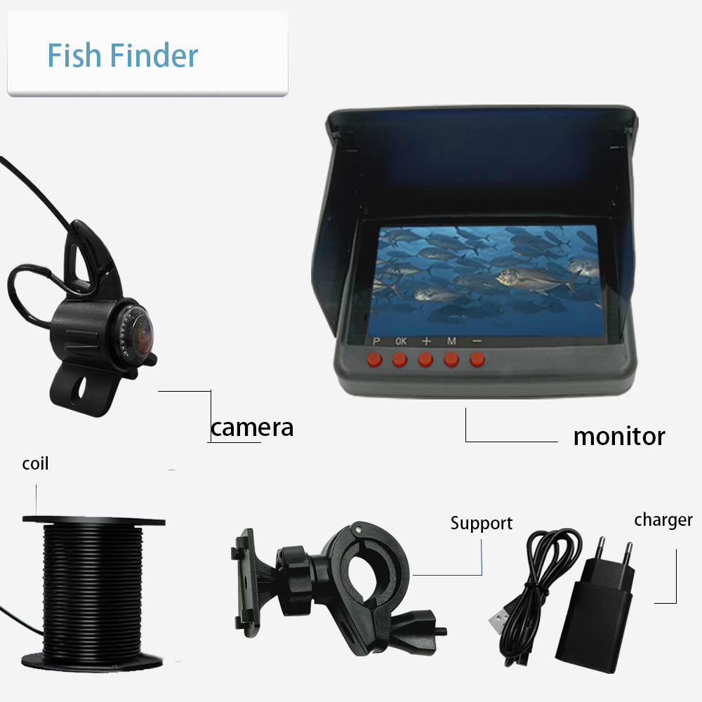 YS5A 5 Inch DVR 4K Resolution  - Fishing Depth Finder avaliação e preço
