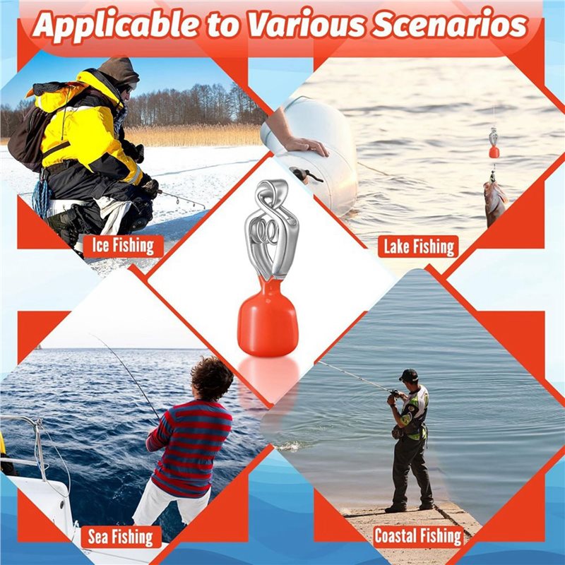 Clip-On Water Deep Gauge Instr - Fishing Depth Finder avaliação e preço