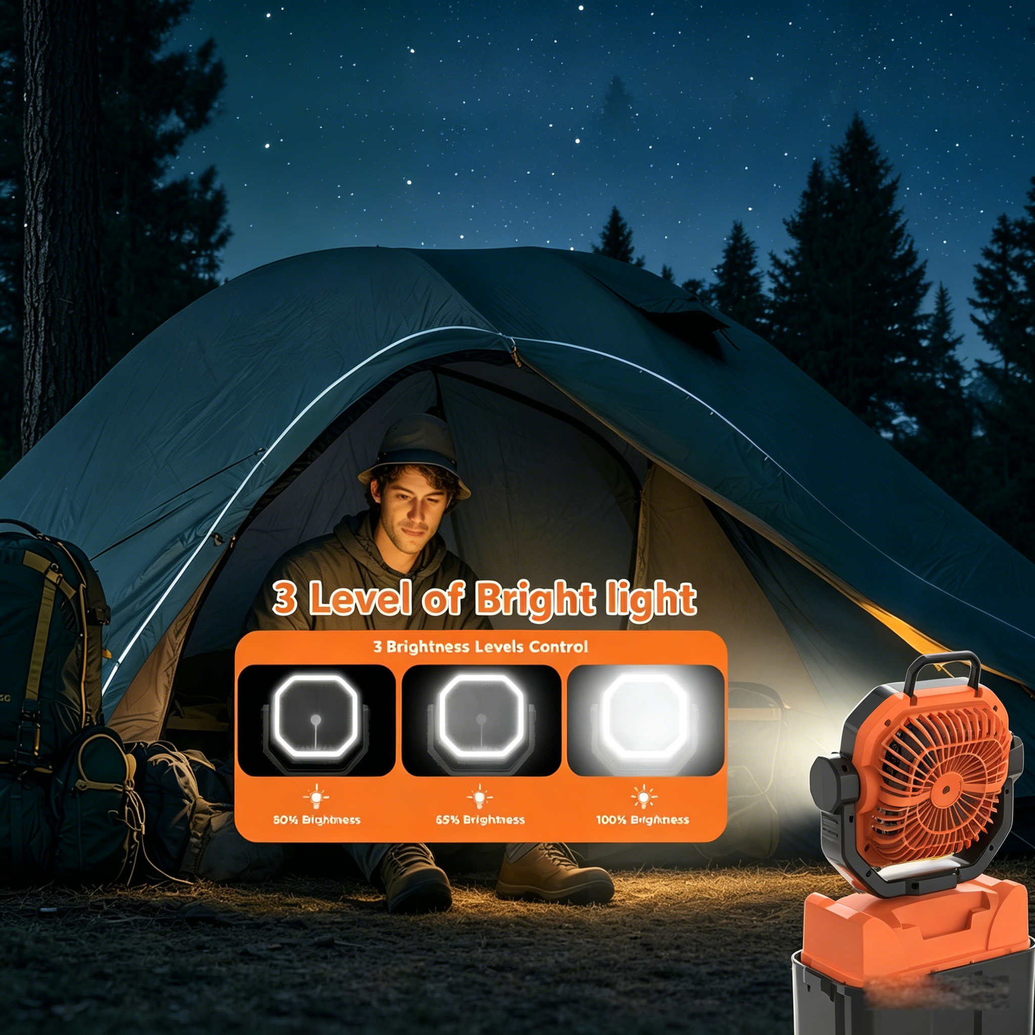 30000mAh Spray Camping Fan wit - Fish Finder Battery avaliação e preço
