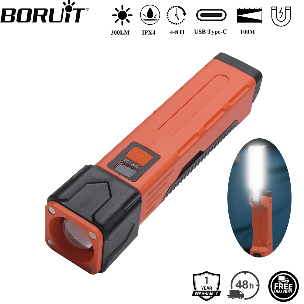 BORUiT 300LM LED Work Light Zo - Fishing Light avaliação e preço