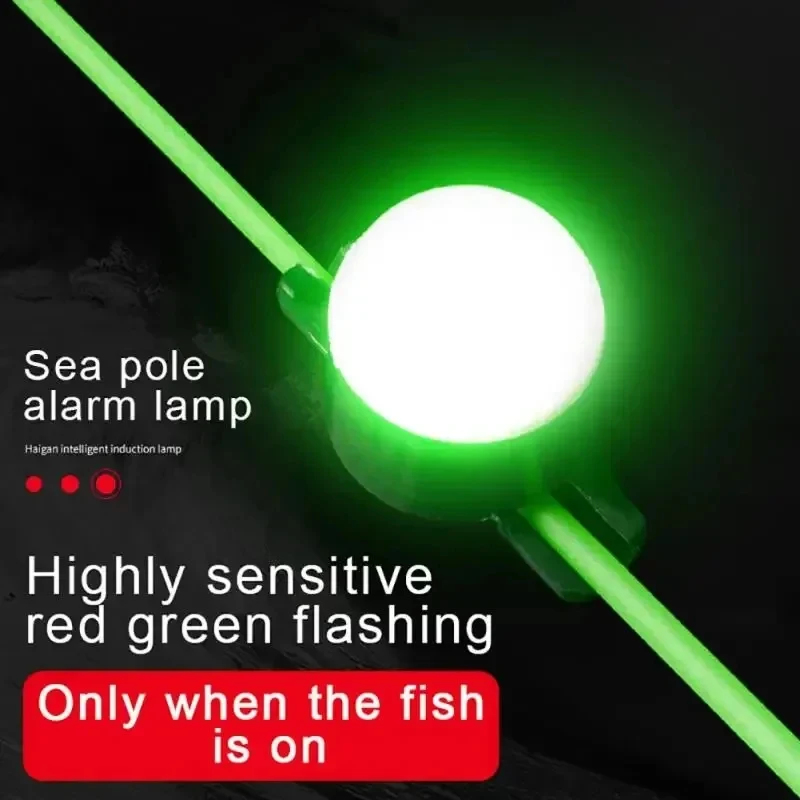 1-4pc LED Fishing Alarm Compre - Bite Indicator avaliação e preço