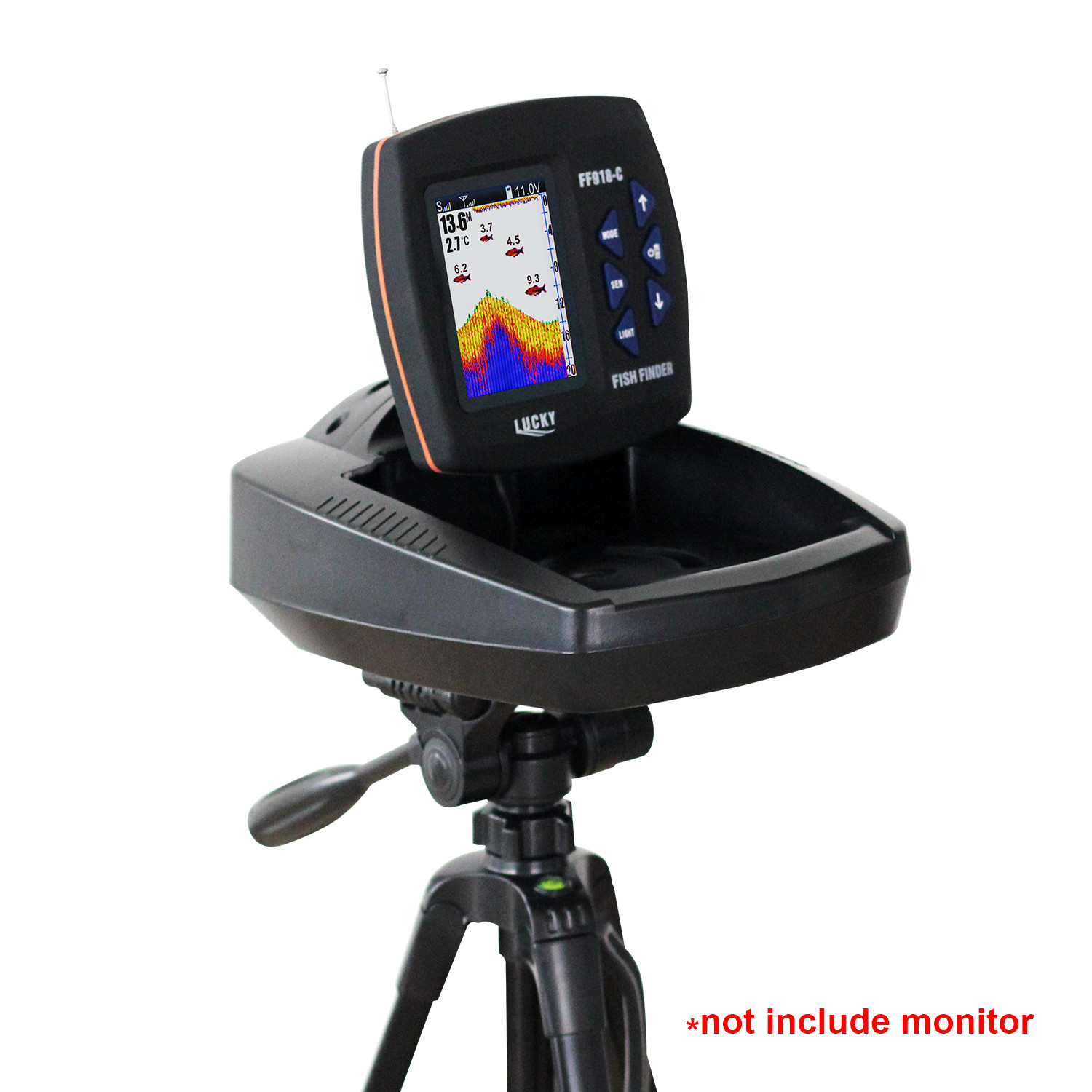 Lucky FF918 boat fish finder b - Fish Finder Transducer avaliação e preço