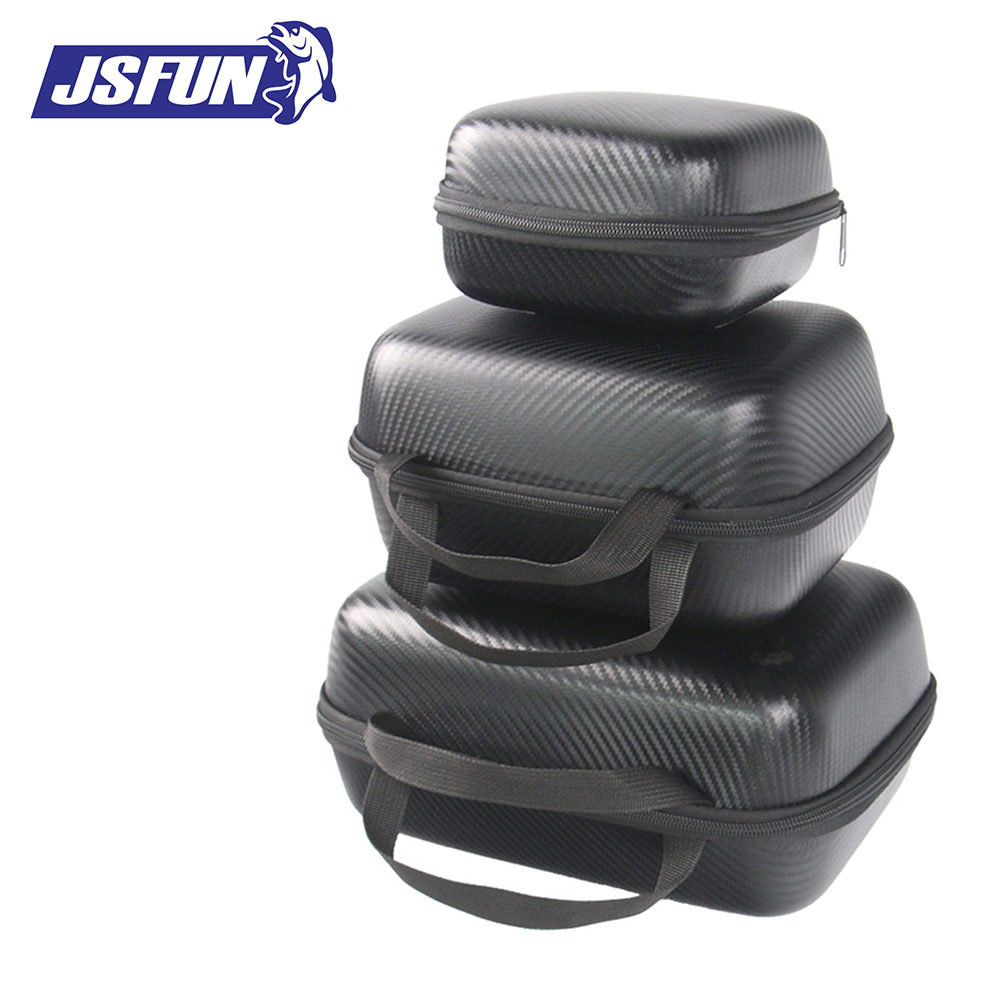 JSFUN Fishing Reel Case S/M/L  - Fish Finder Case avaliação e preço