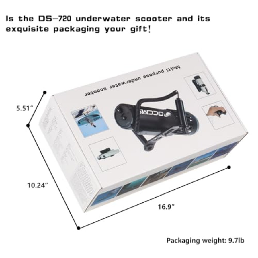 Underwater scooter for surfing - Underwater Camera avaliação e preço
