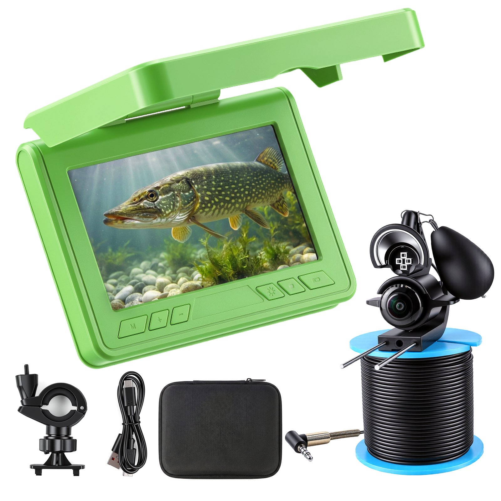 Portable Underwater Visual Fis - Fish Finder Portable avaliação e preço