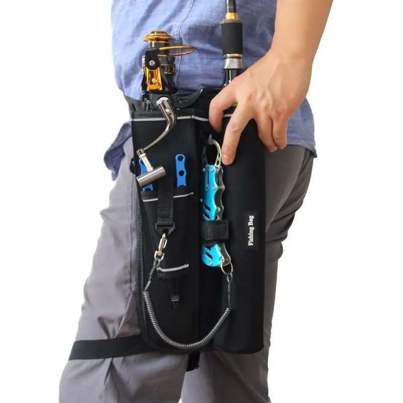 1PC Fishing Leg Bag Oxford clo - Fish Finder Case avaliação e preço