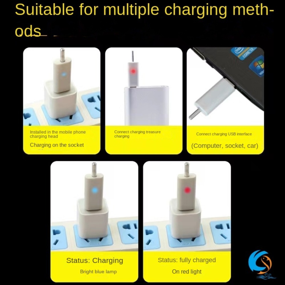 Night Fishing Accessories USB  - Fish Finder Charger avaliação e preço