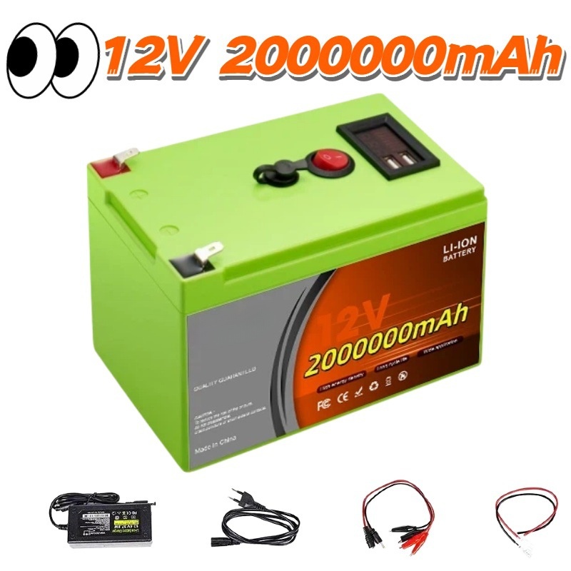 LiFePO4 12V 200Ah Rechargeable - Fish Finder Charger avaliação e preço