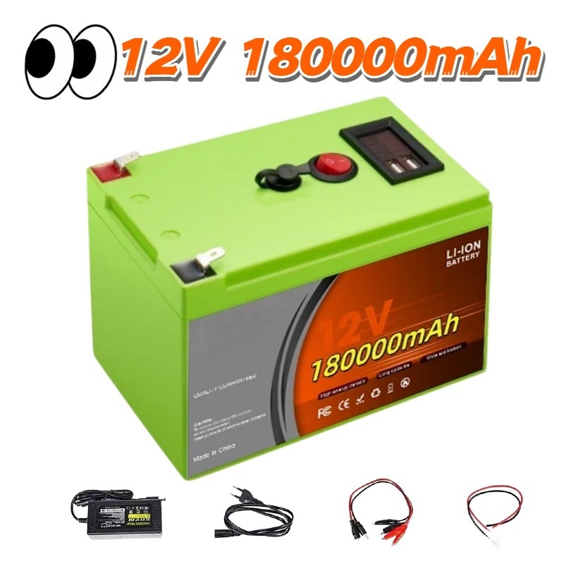 LiFePO4 12V 200Ah Rechargeable - Fish Finder Charger avaliação e preço