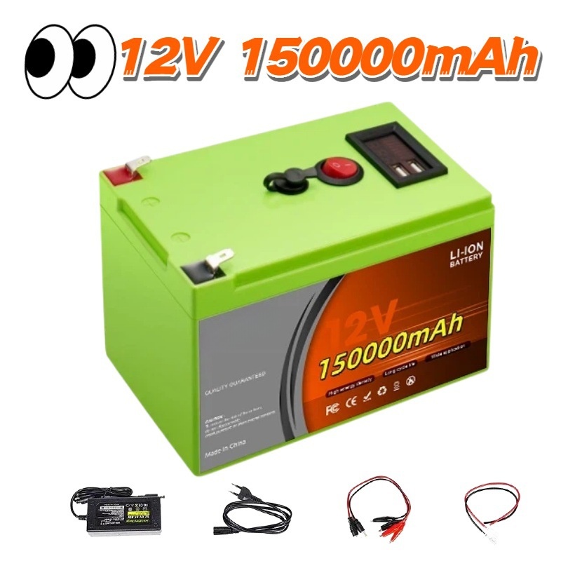 LiFePO4 12V 200Ah Rechargeable - Fish Finder Charger avaliação e preço