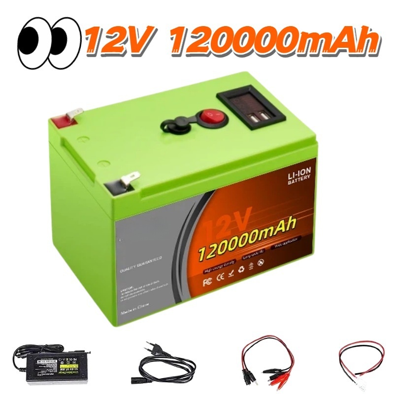 LiFePO4 12V 200Ah Rechargeable - Fish Finder Charger avaliação e preço