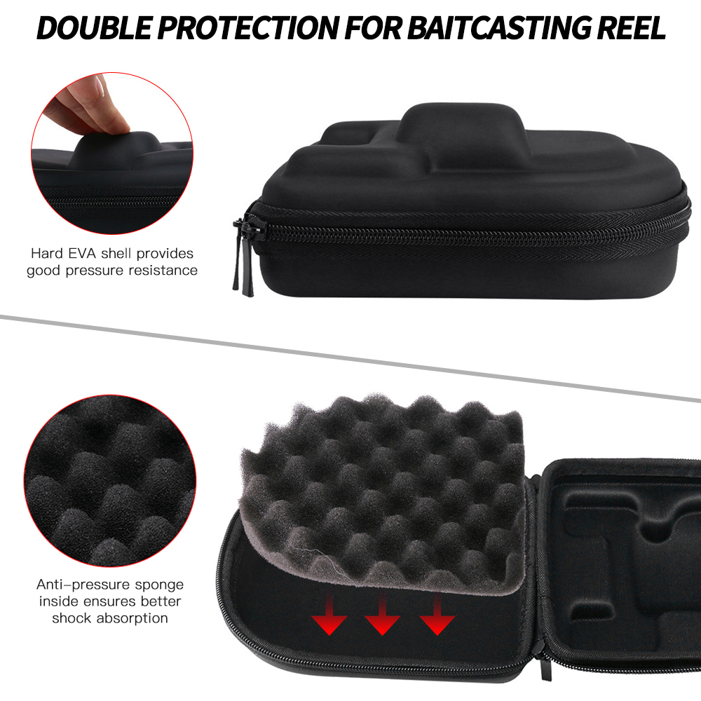 Fishing Reel Protective Case W - Fish Finder Case avaliação e preço