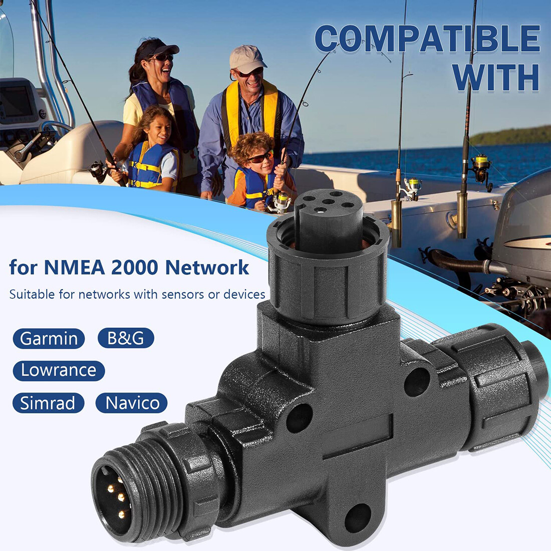 for NMEA 2000 Micro-C T-Connec - Fish Finder Cable avaliação e preço
