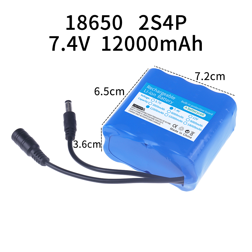 7.4V battery 3000mah/6000mah/9 - Fish Finder Charger avaliação e preço