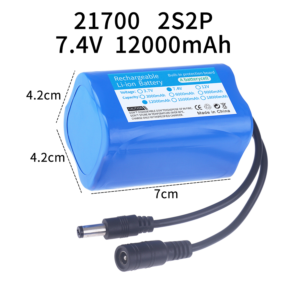 7.4V battery 3000mah/6000mah/9 - Fish Finder Charger avaliação e preço