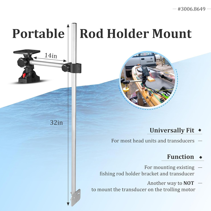 360° Rotation ,Marine Fish Fin - Fish Finder Transducer avaliação e preço